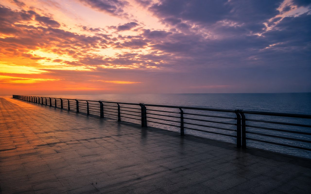 海边诀别